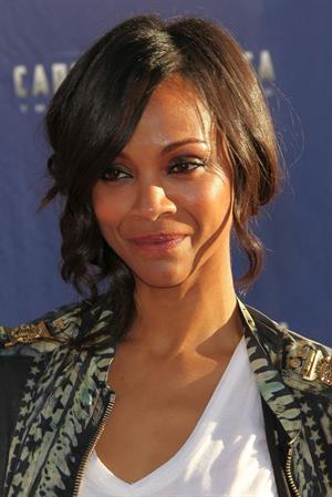 Zoe Saldana  ''Captain America - The First Avenger'' Los Angeles Premiere July 19-2011 