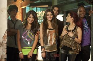 Victoria Justice fst 'Freak the Freak Out' music video set stills 2010 