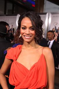 Zoe Saldana @ Death At A Funeral Los Angeles Premiere 12/04/10  