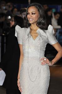 Zoe Saldana at  Avatar  World Premiere in London 10-12-2009