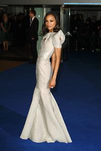 Zoe Saldana at  Avatar  World Premiere in London 10-12-2009