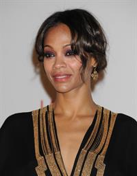 Zoe Saldana at LACMA's Art And Film Gala Honoring Clint Eastwood And John Baldessari in Los Angeles 2011.11.05