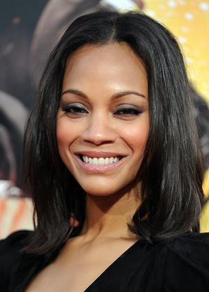 Zoe Saldana  The Losers  premiere April 20