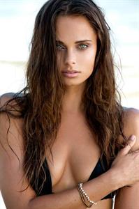 Annie Gustafsson in a bikini