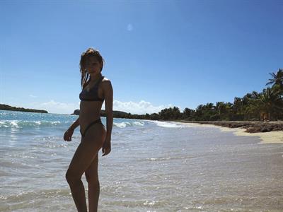 Cassie Amato in a bikini