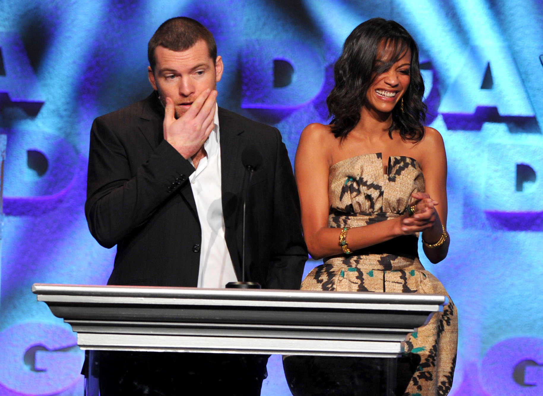 Zoe Saldana - Directors Guild of America Awards