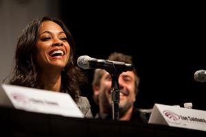 Zoe Saldana - Attends  The Losers  panel at 2010 WonderCon - San Francisco, Apr. 3, 2010