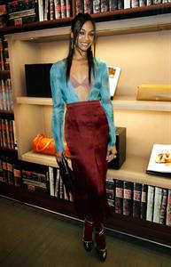 Zoe Saldana - Prada book launch party - Beverly Hills, Nov. 13, 2009  