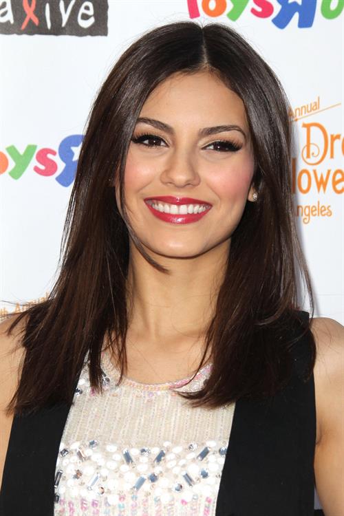 Victoria Justice at the Keep a Child Alive Dream Halloween party 10/27/12