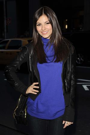 Victoria Justice out and about in NY 10/21/12 