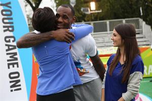 Victoria Justice Worldwide Day of Play event in Washington DC 9/24/11 