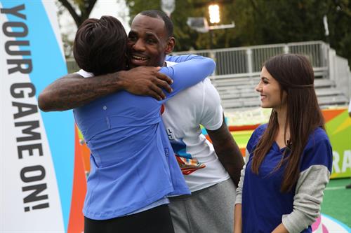 Victoria Justice Worldwide Day of Play event in Washington DC 9/24/11 