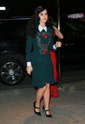 Katy Perry arrives at her secret perfume launch in New York City (May 2, 2013)