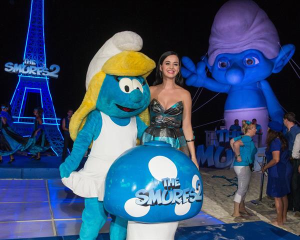 Katy Perry 'The Smurfs 2' party in Cancun, Mexico 4/22/13