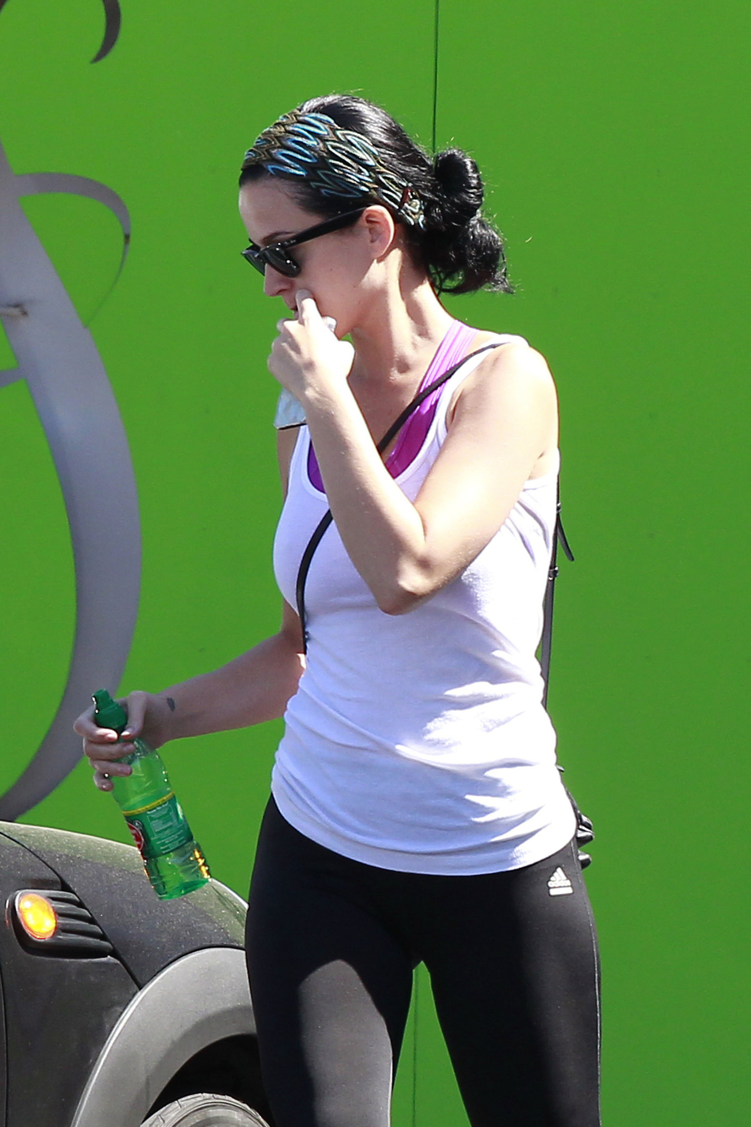 Katy Perry at the gym in Los Angeles on April 17, 2013