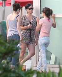 Katy Perry out at the movies with some friends at the Arclight Cinemas in Hollywood August 11, 2012 