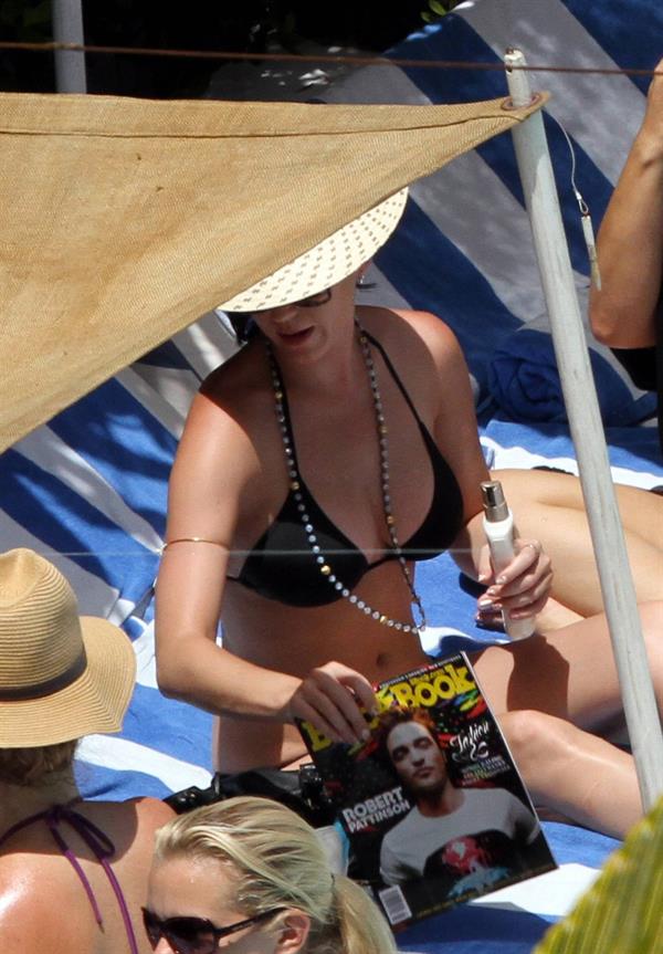 Katy Perry in a bikini in Miami July 26, 2012