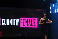 Jessica Alba at the American Music Awards at Nokia Theatre Los Angeles on November 21, 2010