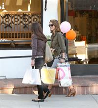 Jessica Alba at Bel Bambini in West Hollywood January 19, 2011 