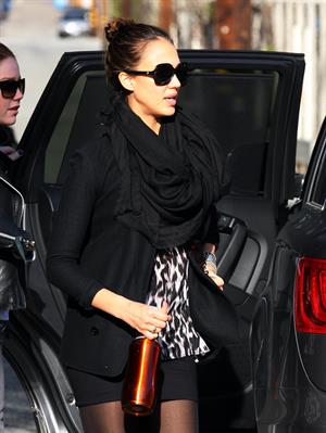 Jessica Alba in Beverly Hills on Feb 17