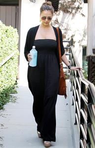 Jessica Alba going to business meeting in Westwood on September 9, 2011