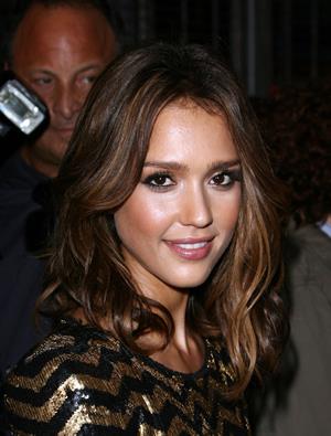 Jessica Alba at the Machete premiere in Los Angeles on Aug 25, 2010 