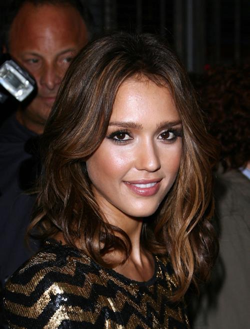 Jessica Alba at the Machete premiere in Los Angeles on Aug 25, 2010 