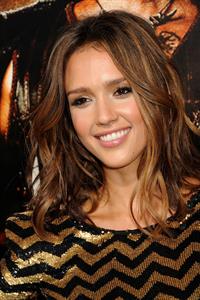 Jessica Alba at the Machete premiere in Los Angeles on Aug 25, 2010 