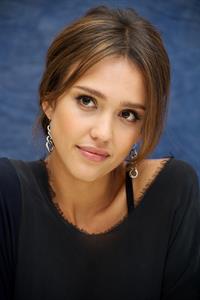 Jessica Alba Machete press conference portraits in Beverly Hills on August 27, 2010