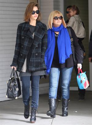 Jessica Alba out for breakfast in Beverly Hills on December 26 