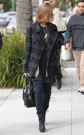 Jessica Alba out for breakfast in Beverly Hills on December 26 