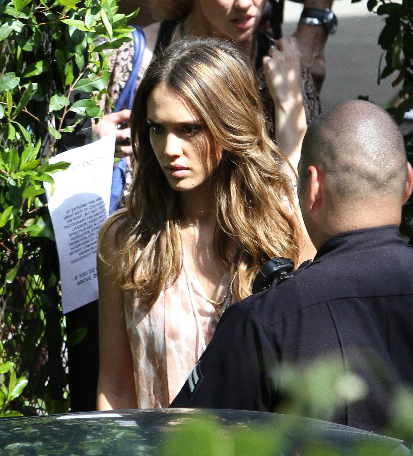 Jessica Alba wrestling in Los Angeles 09-04-12 