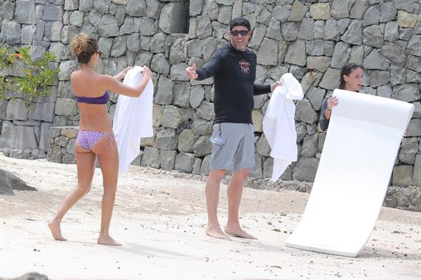 Jessica Alba on vacation in St Barts April 7-2013