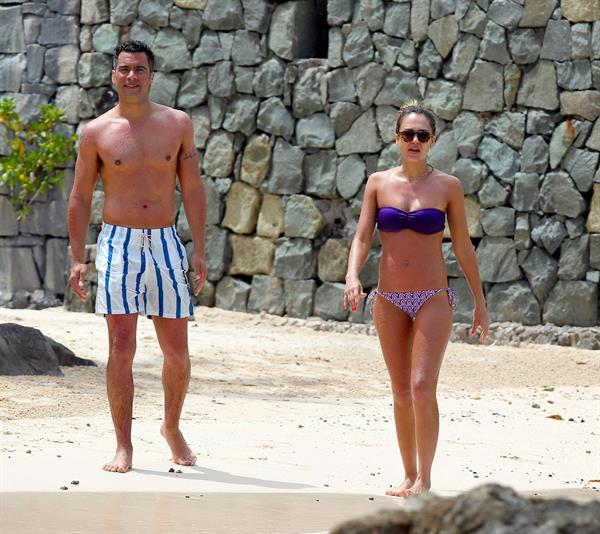 Jessica Alba on vacation in St Barts April 7-2013
