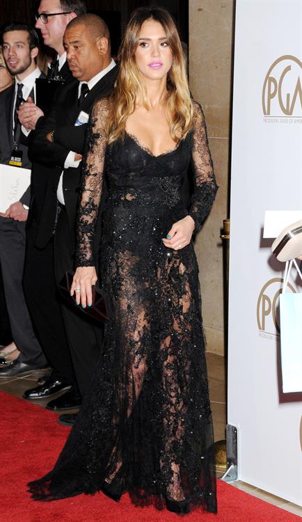 Jessica Alba - PGA in LA (26.01.2013) - 24th Annual Producers Guild Awards at The Beverly Hilton Hotel 