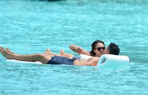 Jessica Alba bikini candids in St. Barts 4/6/13 