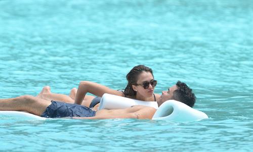 Jessica Alba bikini candids in St. Barts 4/6/13 