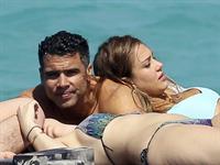 Jessica Alba  bikini candids in St. Barts 4/4/13 