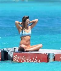 Jessica Alba  bikini candids in St. Barts 4/4/13 