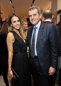 Jessica Alba at Salvatore Ferragamo Launch 12/5/12  