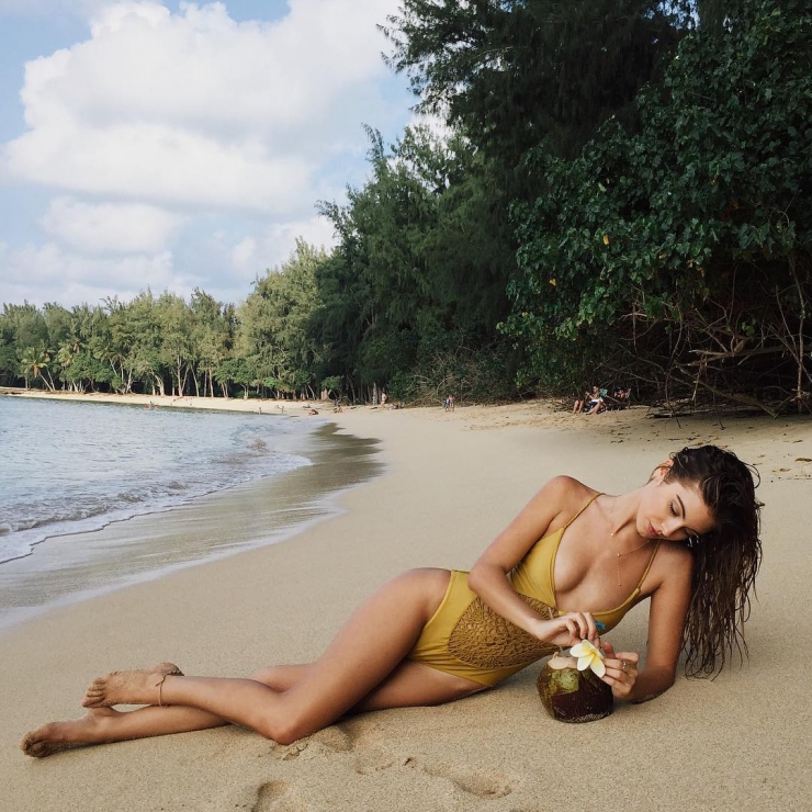 Carmella Rose in a bikini