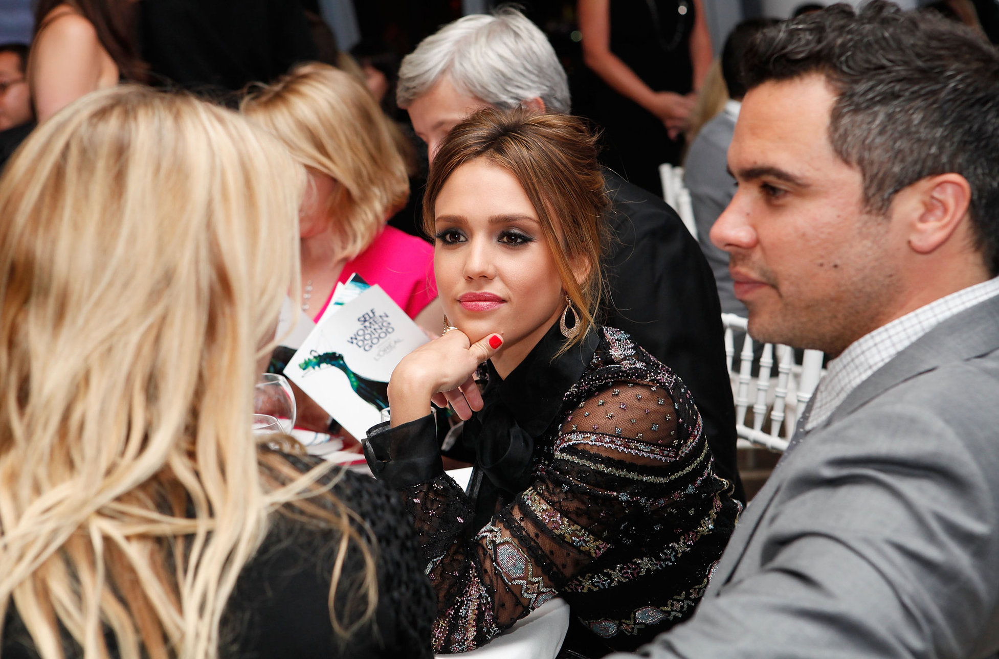 Jessica Alba - Self Magazine Women Doing Good Awards in New York - September 12,2012