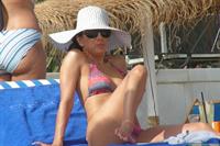 Eva Longoria Wearing a bikini on holiday in Marbella 04.08.13 