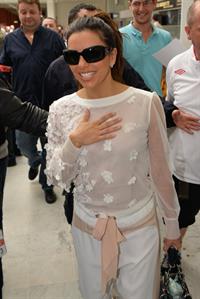 Eva Longoria - Arrives in Cannes (16.05.2013) 
