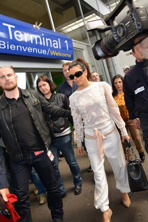 Eva Longoria - Arrives in Cannes (16.05.2013) 