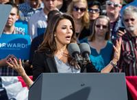 Eva Longoria Obama Campaigns In Nevada in Las Vegas - November 1, 2012