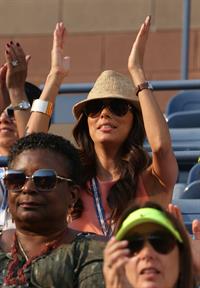 Eva Longoria - US Open in Flushing Meadows 30.08.12