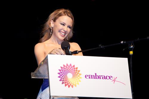 Kylie Minogue At the 9PM Family Fireworks 31.12.12 