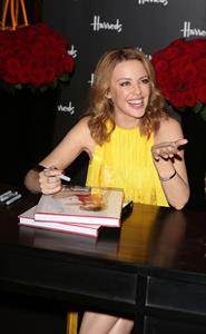 Kylie Minogue Harrods For Book Launch in London 28/11/12 