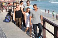 Kylie Minogue lunch at Aprazivel restaurant in Santa Tereza October 3, 2012 